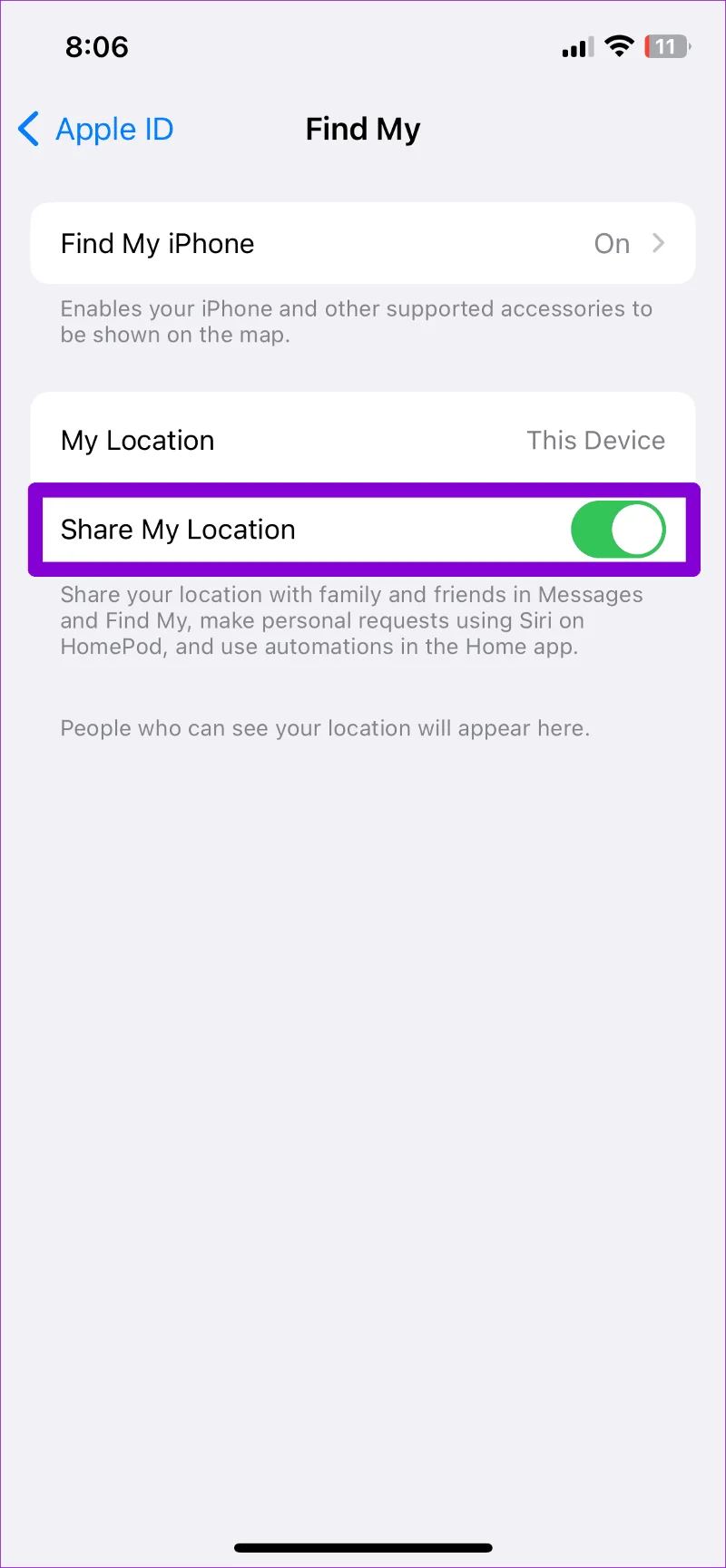 Las 11 mejores formas de arreglar los servicios de ubicación que no funcionan en iPhone
