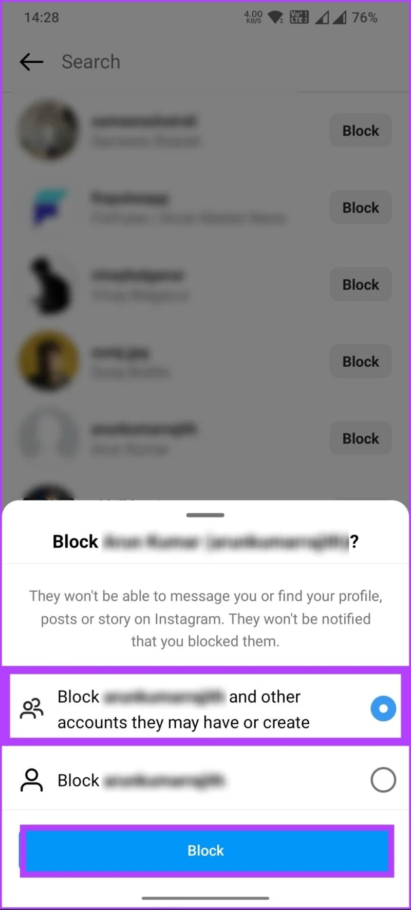 3 eenvoudige manieren om berichten van iemand op Instagram te verbergen