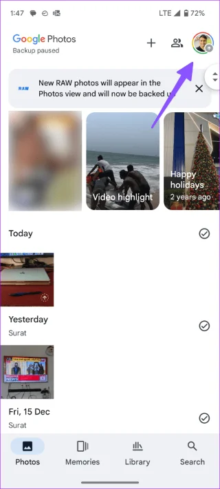 Wat is een cloudpictogram op Google Foto's