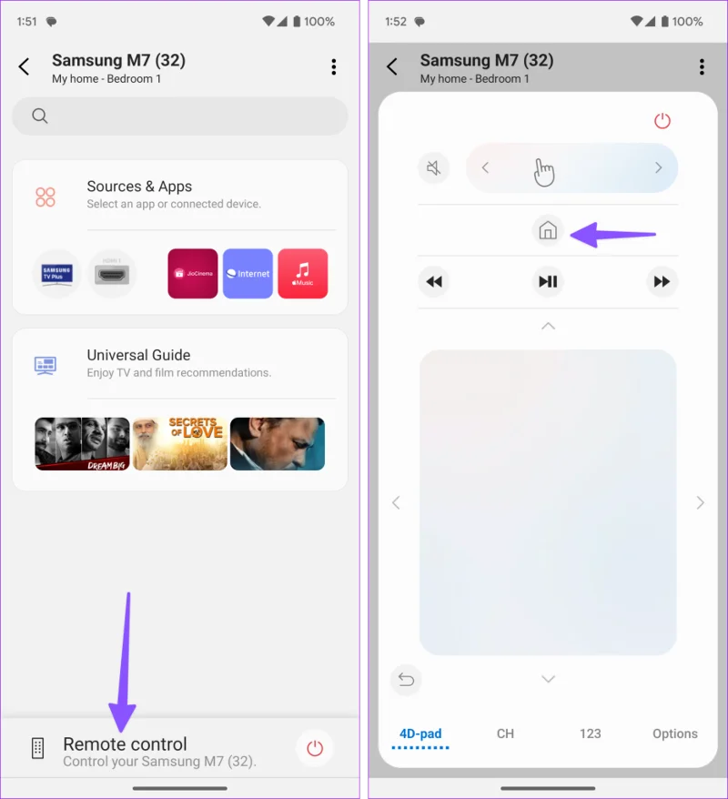 Comment modifier l'entrée sur un téléviseur Samsung