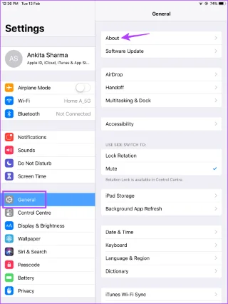 Come trovare il modello di iPad che possiedi
