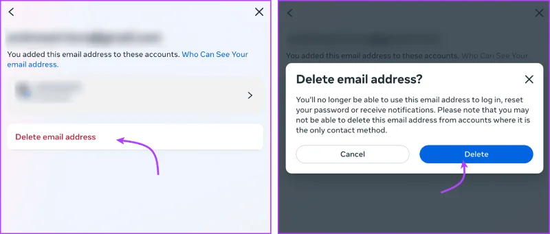 Come trovare l'e-mail utilizzata per Facebook su dispositivo mobile, Web o desktop