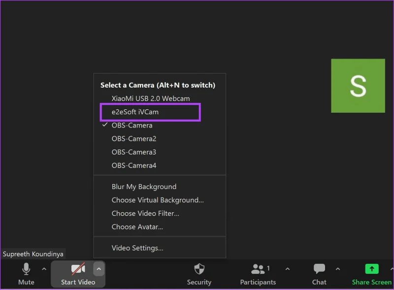 Cómo usar su teléfono como cámara web en PC y Mac