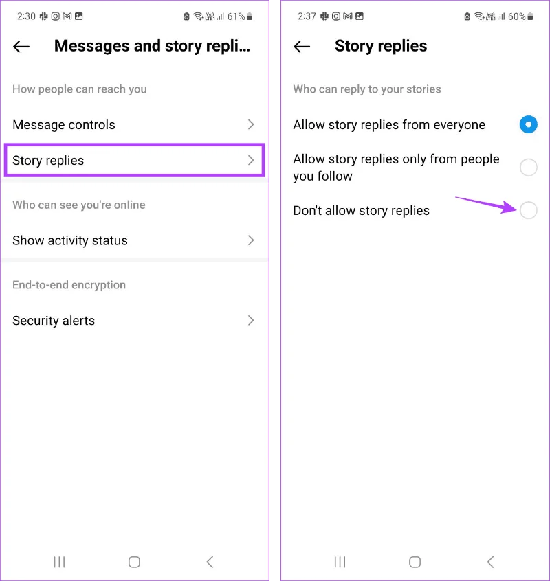 Comment arrêter de recevoir des messages directs sur Instagram sans blocage