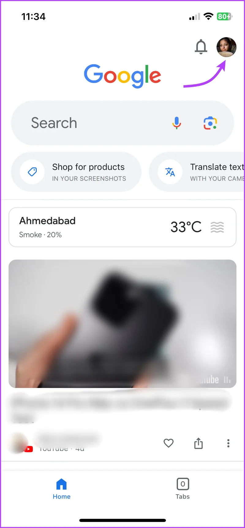 Come disattivare le ricerche di tendenza nell'app Google e nel browser
