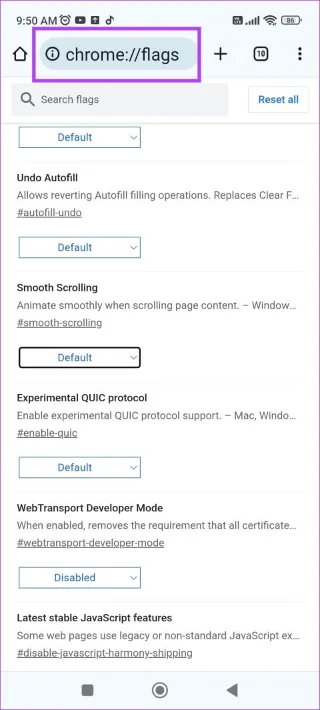 10 beste Chrome-vlaggen voor uw Android-apparaat