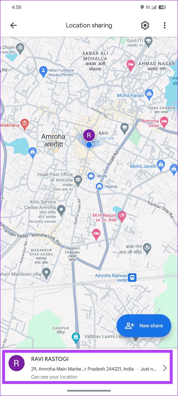 Comment réparer le partage de position qui ne se met pas à jour dans Google Maps sur le téléphone