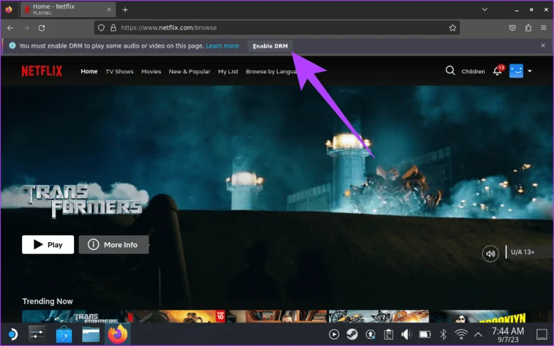 Cómo ver películas en Steam Deck