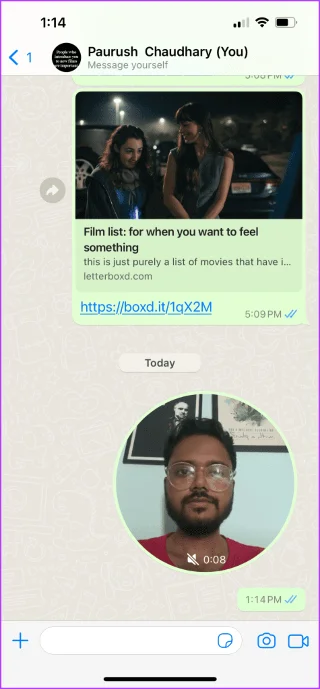 Hoe u instant videoberichten kunt verzenden op WhatsApp op iPhone en Android