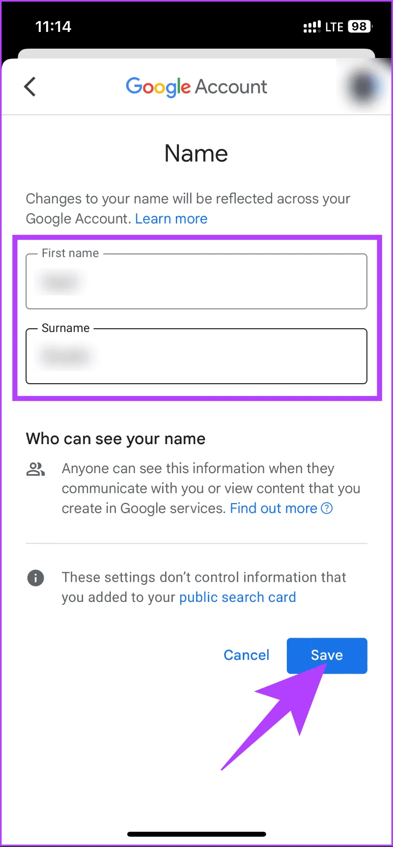 Come cambiare il nome Gmail su desktop e dispositivi mobili