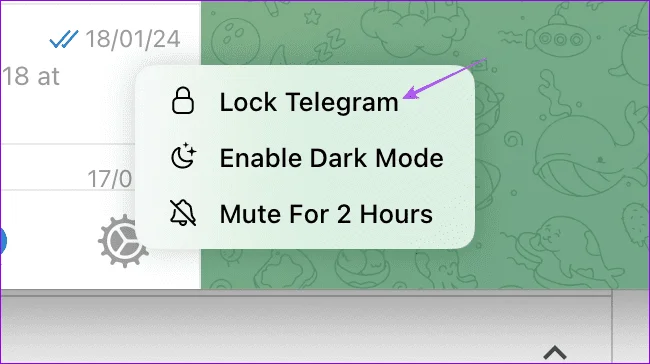 Come bloccare Telegram utilizzando il passcode su dispositivo mobile e desktop