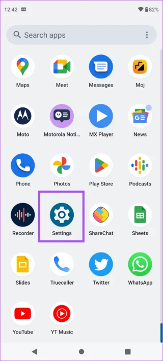 App-limieten instellen op Android