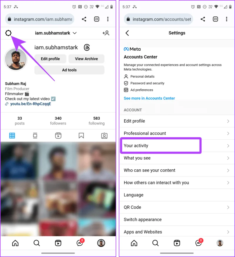 Comment aimer ou annuler toutes les publications sur Instagram à la fois