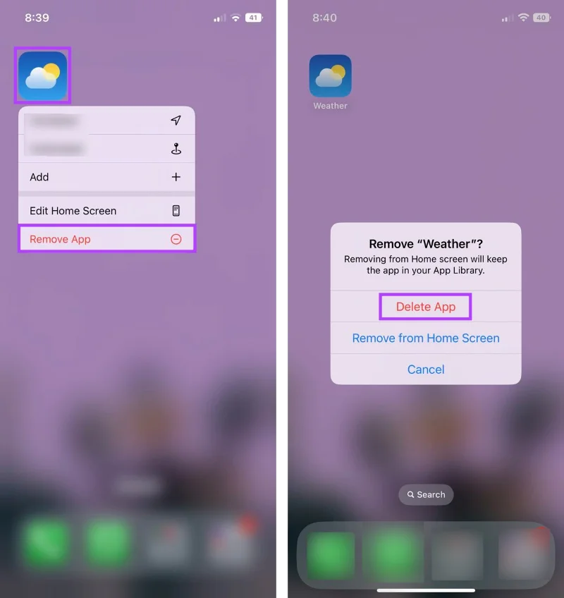 9 formas de arreglar la aplicación meteorológica de Apple que no funciona en iPhone