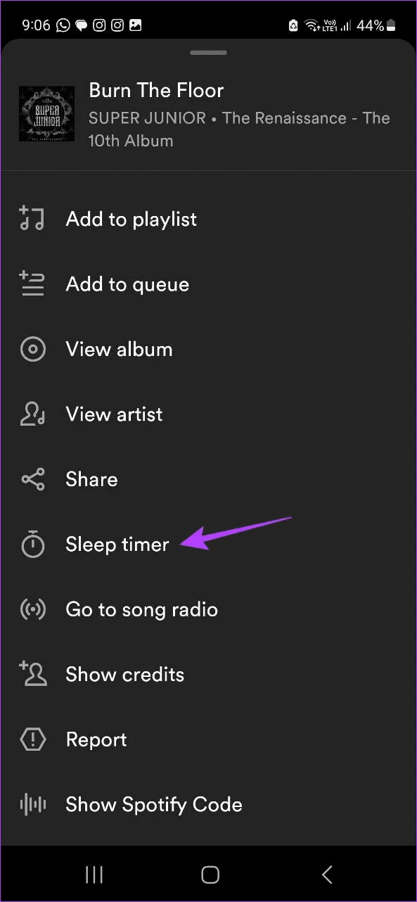 3 modi per correggere il timer di spegnimento di Spotify mancante o non funzionante