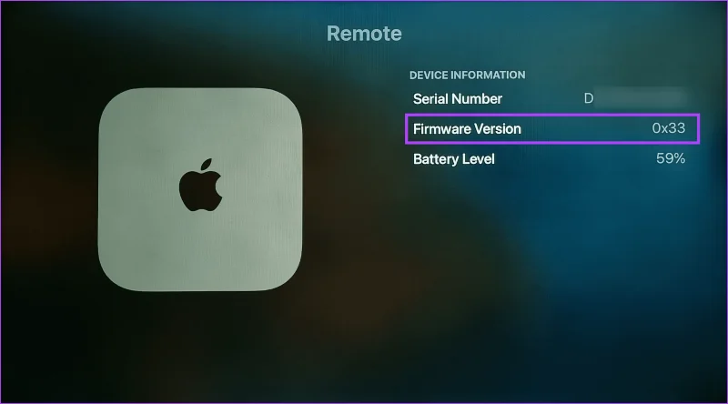Come aggiornare il firmware del telecomando Apple TV