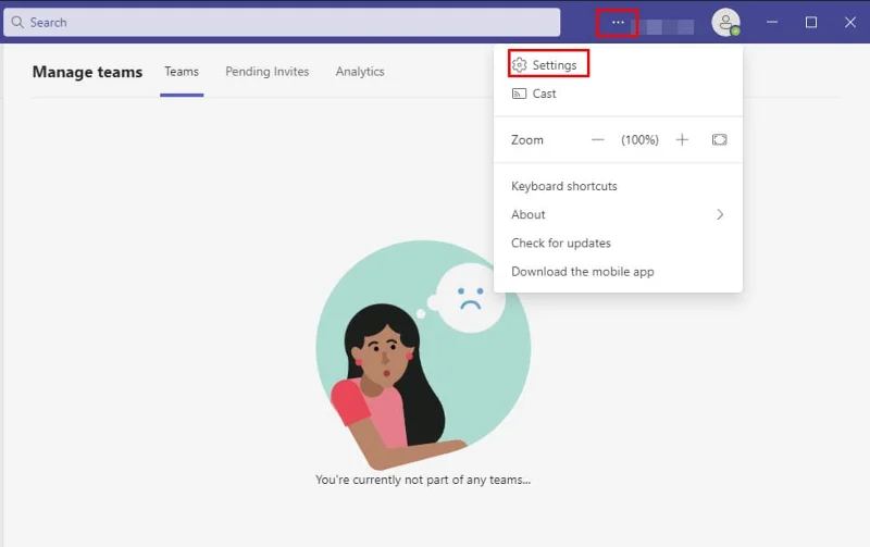 Microsoft Teamsの修正: 接続できませんでした