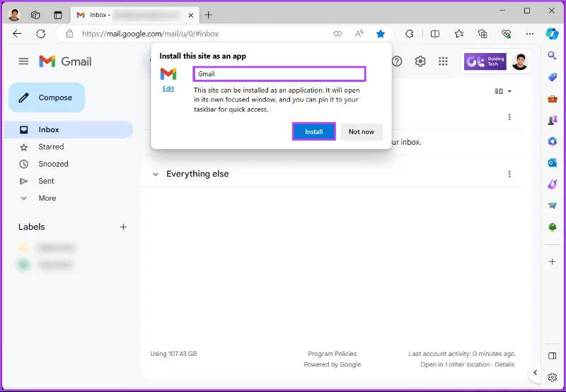 Cómo obtener la aplicación Gmail para Windows