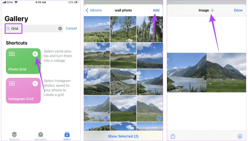 3 manieren om twee foto's naast elkaar op de iPhone te plaatsen