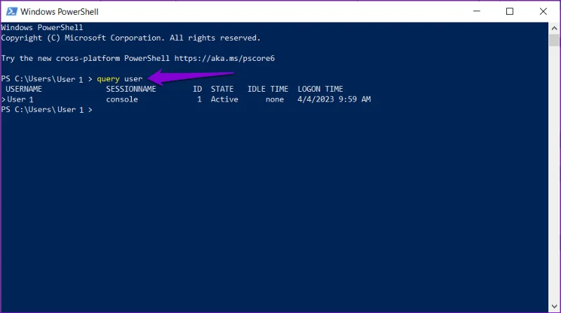 현재 Windows 컴퓨터에 로그인한 사람을 찾는 방법