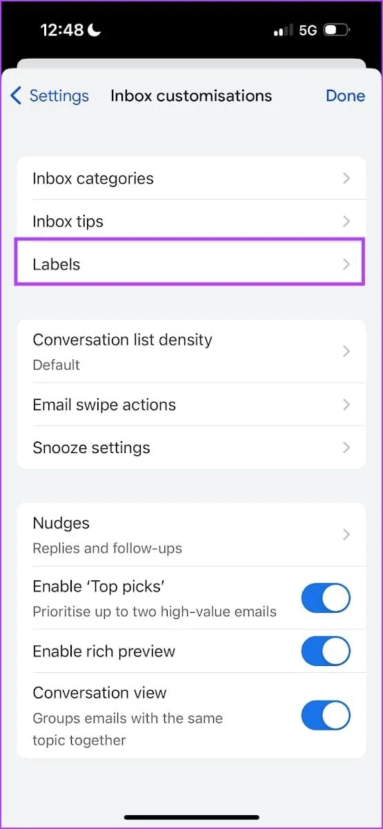 Come eliminare cartelle o etichette in Gmail