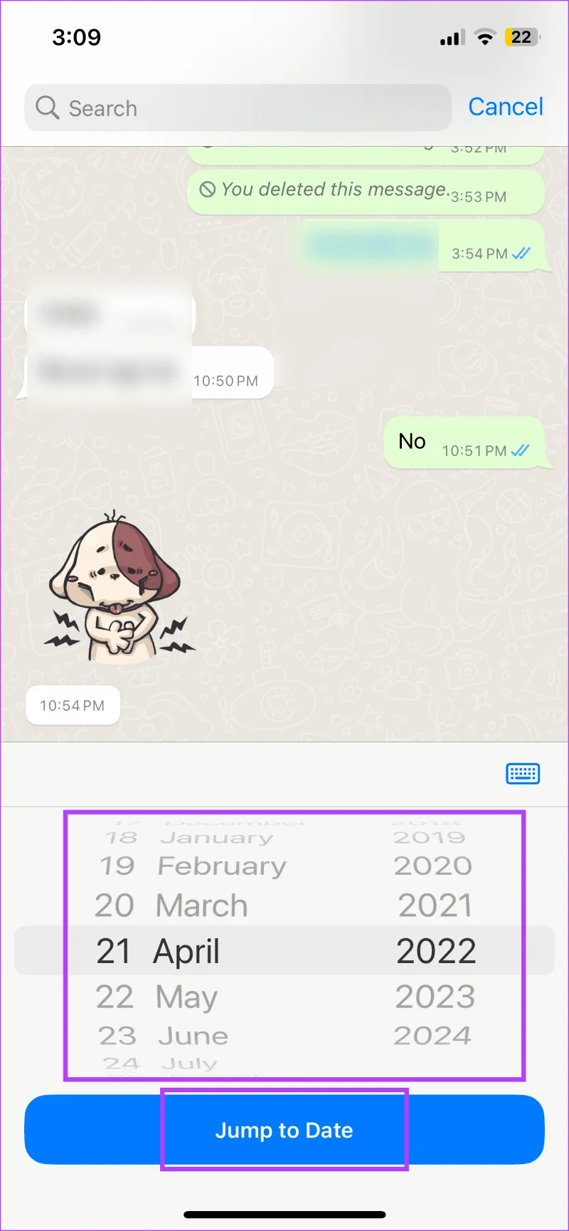 Hoe u naar berichten kunt zoeken op WhatsApp