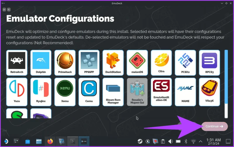 Comment installer EmuDeck sur Steam Deck