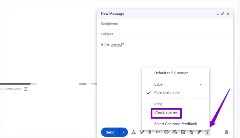 Gli 8 modi principali per risolvere il problema del controllo ortografico che non funziona in Gmail
