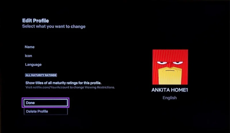 Hoe u een aangepaste profielfoto instelt op Netflix