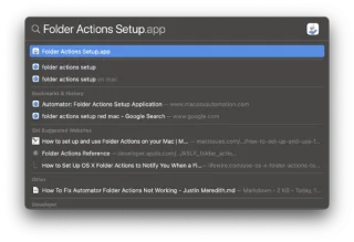 Come correggere le azioni della cartella di Automator che non funzionano