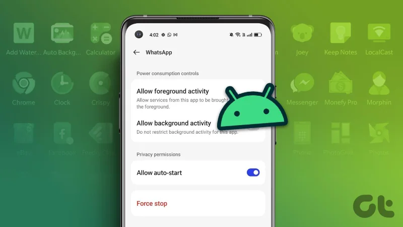 วิธีเปิดใช้งานหรือปิดใช้งานการเริ่มต้นอัตโนมัติสำหรับแอพ Android