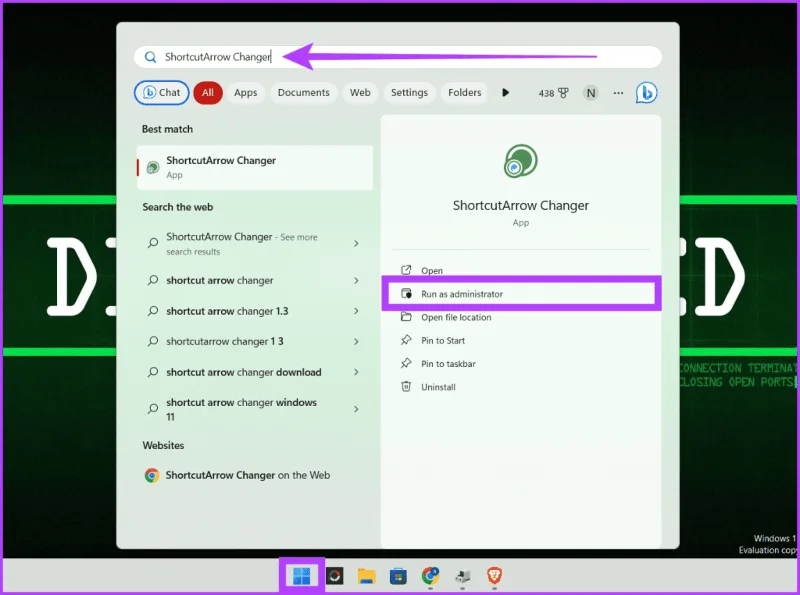 Cómo eliminar las flechas de acceso directo en Windows 10 y 11