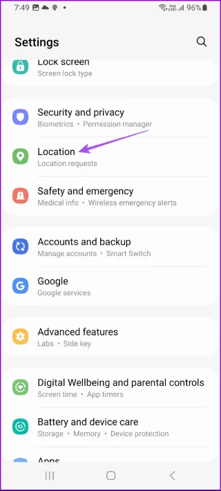 6 migliori soluzioni per la posizione non aggiornata nell'app Meteo sui telefoni Samsung Galaxy