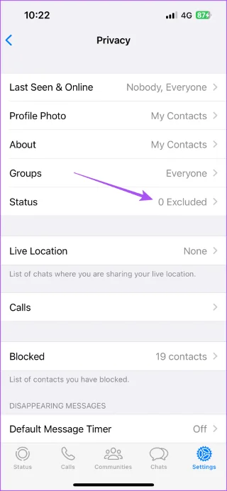 4 meilleurs correctifs pour les vues d'état WhatsApp qui ne s'affichent pas sur iPhone et Android