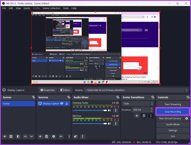 3 façons simples d'enregistrer un enregistrement sous Windows avec audio