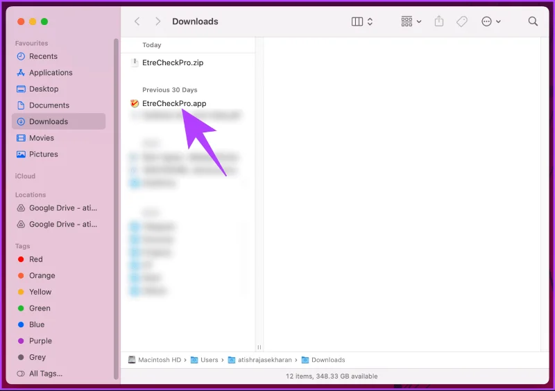 Come leggere e condividere il report di sistema su MacBook
