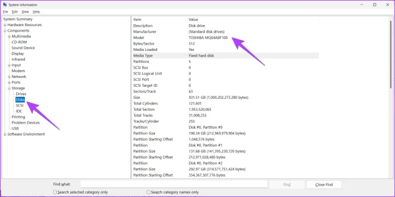 6 formas de comprobar si una computadora portátil con Windows tiene HDD o SSD y su tipo