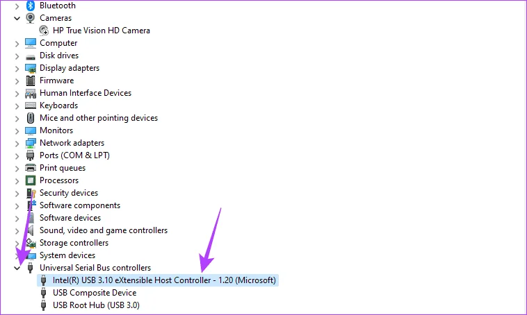 Gestión de dispositivos USB