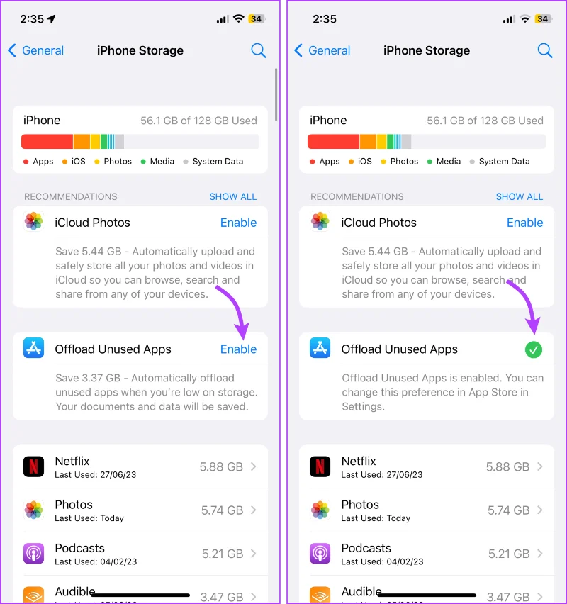 Cómo descargar aplicaciones no utilizadas en iPhone o iPad