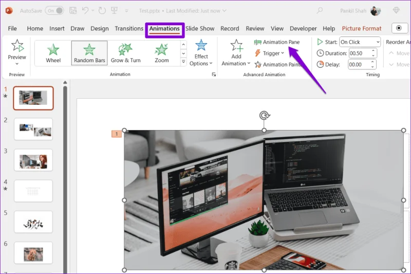 Sete principais correções para animações que não funcionam no PowerPoint no Windows