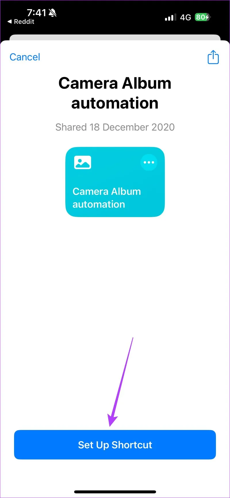 Comment afficher uniquement les photos de l'appareil photo sur iPhone