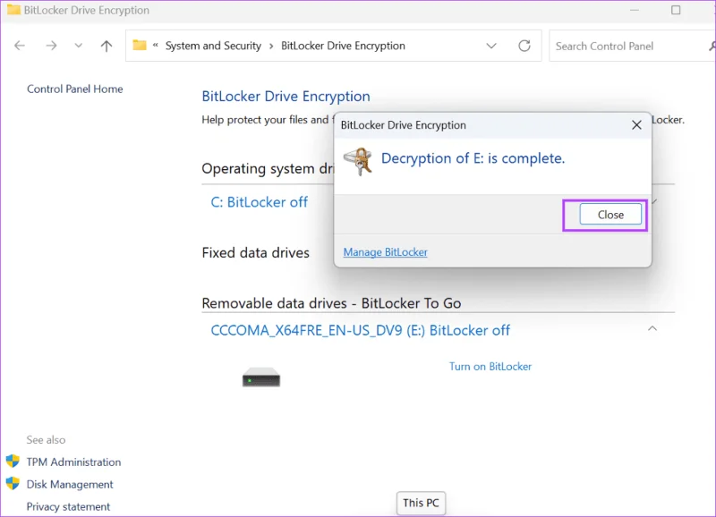 Cómo cifrar o descifrar una unidad flash USB en Windows 10 y 11
