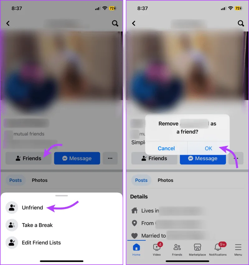 Puoi bloccare qualcuno su Facebook ma non su Messenger