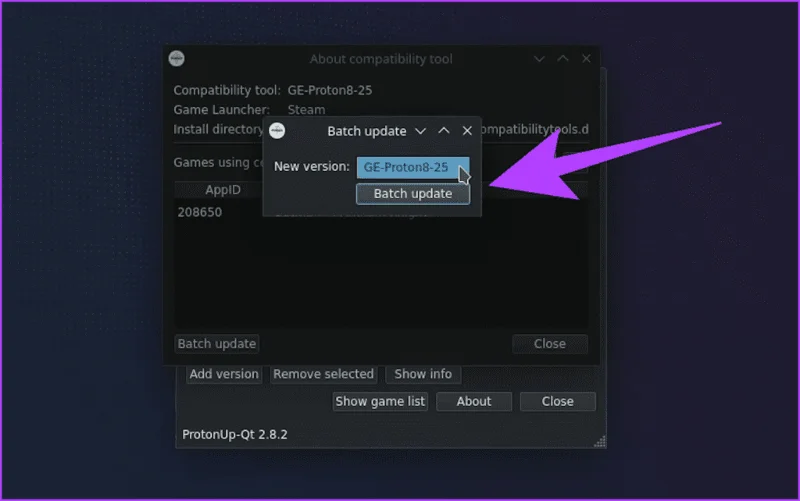 Cómo instalar Proton GE en Steam Deck