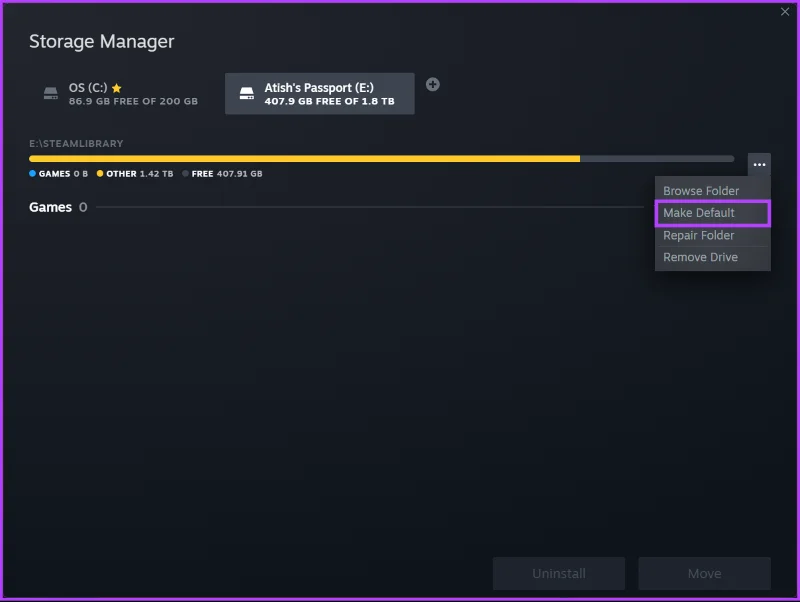 Où sont stockés les jeux Steam et comment modifier leur emplacement