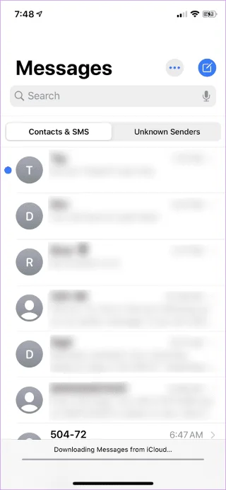 Top 7 oplossingen voor de iPhone die vastloopt bij het downloaden van berichten van iCloud