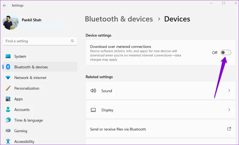5 soluciones para el error “Configuración incompleta debido a una conexión medida” en Windows 11