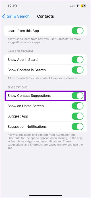 Top 6 oplossingen voor de fout 'Niet alle contacten zijn verwijderd' op de iPhone