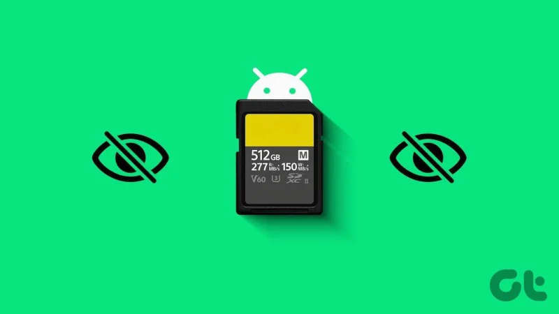 Top 5 oplossingen voor het niet weergeven van een SD-kaart op Android