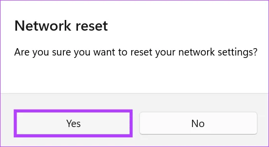 Comment réinitialiser les paramètres réseau sous Windows 11